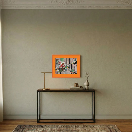 Walls Are Bending Shape Print