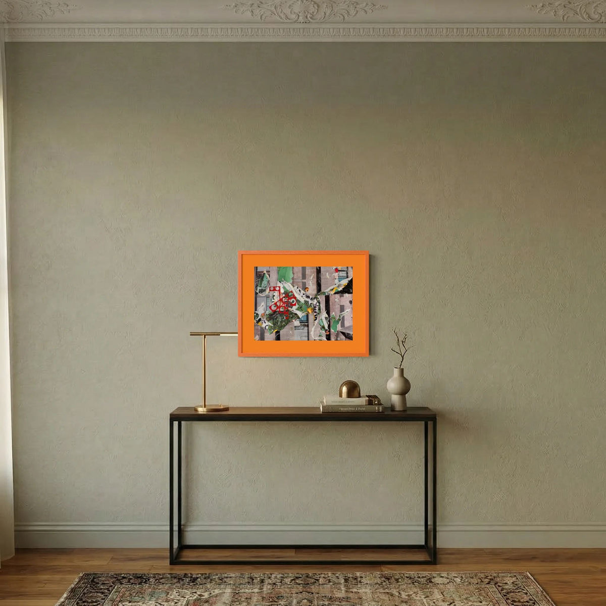 Walls Are Bending Shape Print