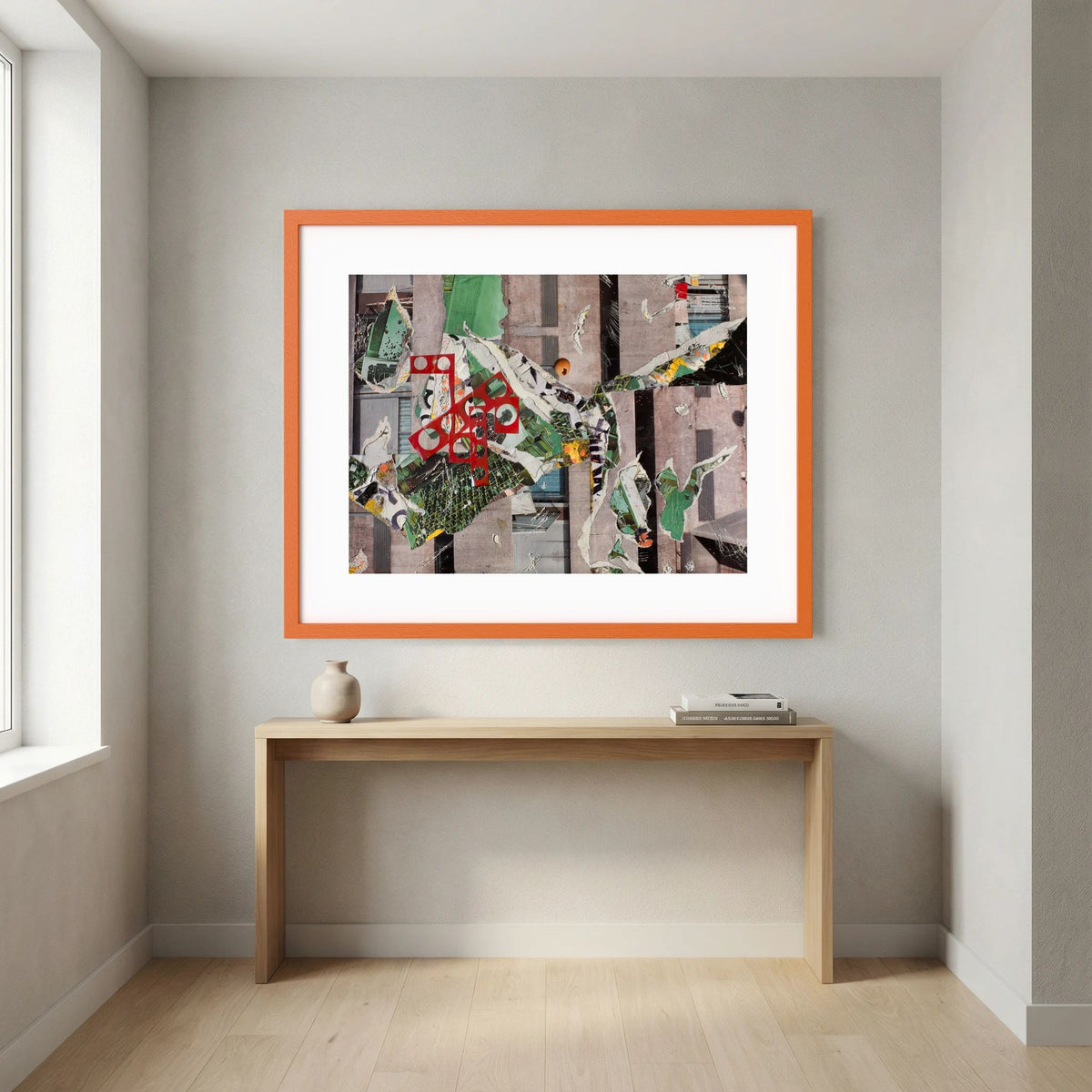 Walls Are Bending Shape Print