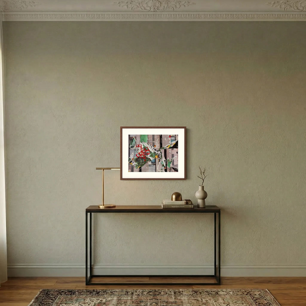 Walls Are Bending Shape Print
