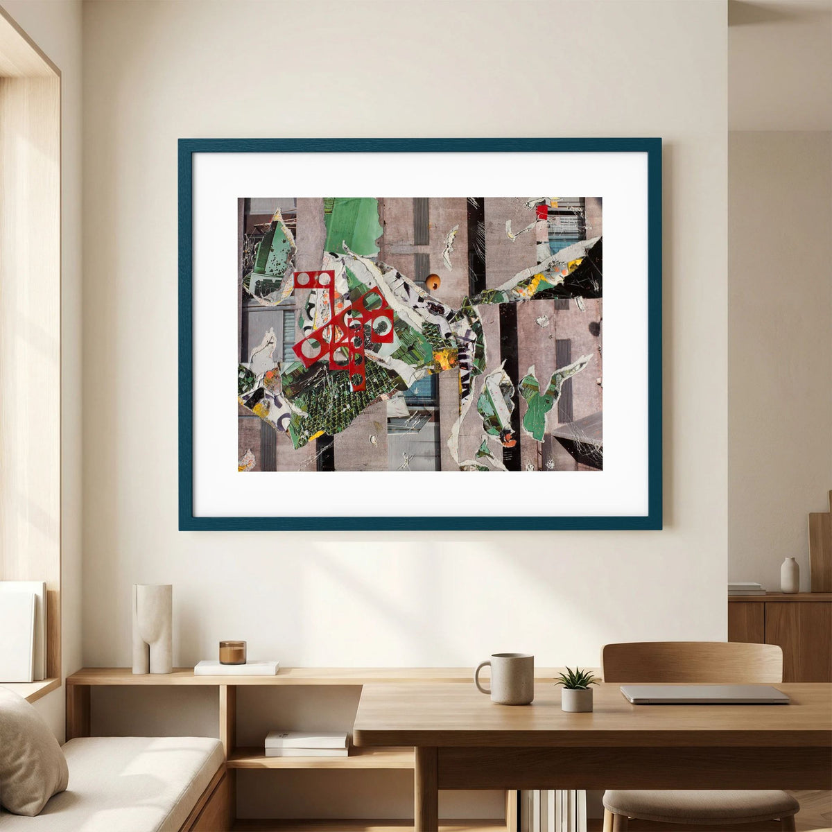 Walls Are Bending Shape Print